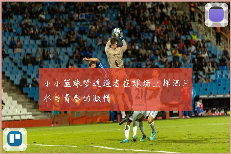 小小篮球梦追逐者在球场上挥洒汗水与青春的激情